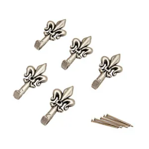 BL GANCIO P/QUADRO GIGLIO 32 MM ARGEN N. 0 5 PZ* (5