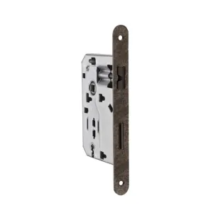 PATENT SERRATURA Q.8/70 BRONZATA 50 B. TONDO S/GACCIA (10