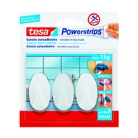 GANCIO ADESIVO TESA POWERSTRIPS PICCOLO B.CO 3 PZ (6