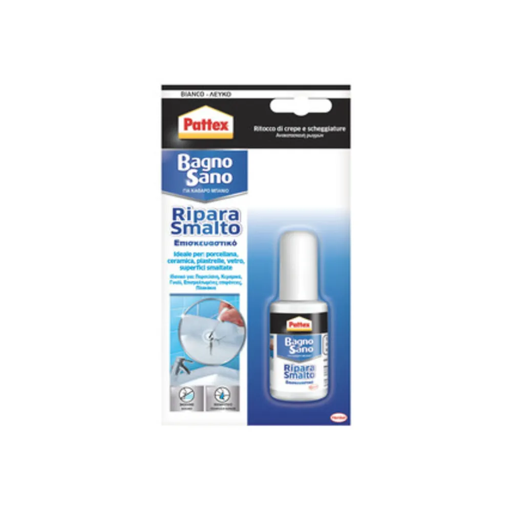PATTEX BAGNO SANO RIPARA SMALTO 50 G (6 PATTEX BAGNO SANO RIPARA SMALTO 50 G (6