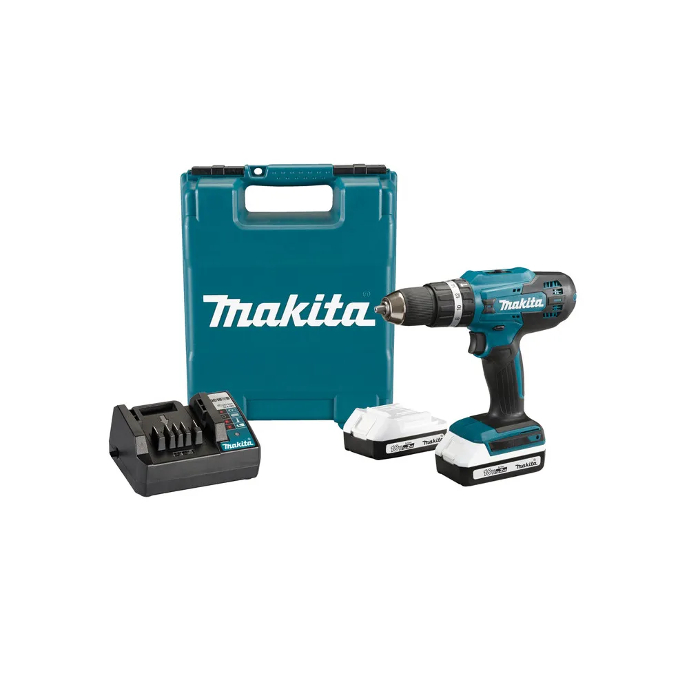 MAKITA TRAPANO C/PERCUSSIONE HP488D006 18V MAKITA TRAPANO C/PERCUSSIONE HP488D006 18V