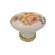 POMOLO PORCELLANA OVALE C/BASE F/18 24X34X25 MM (25