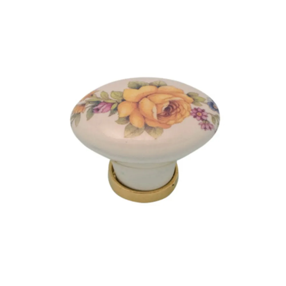 POMOLO PORCELLANA OVALE C/BASE F/18 24X34X25 MM (25