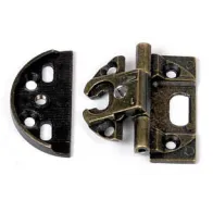 CERNIERA P/MOBILI A0061 BRONZO ANTIC 40X15 MM* (10