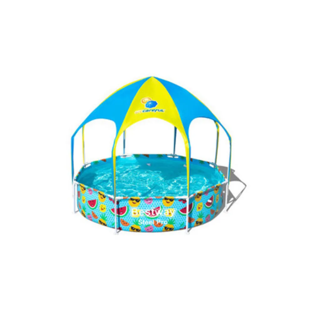 PISCINA C/TELAIO+COPERT+DOCCIA 244X51H 56432 PISCINA C/TELAIO+COPERT+DOCCIA 244X51H 56432