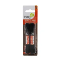 LACCI P/SCARPE TONDI 90 CM  2 PAIA NERO (3