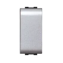 LIFE 4000 TEC INTERRUTTORE UNIPOLARE ARGENTO SAT (12
