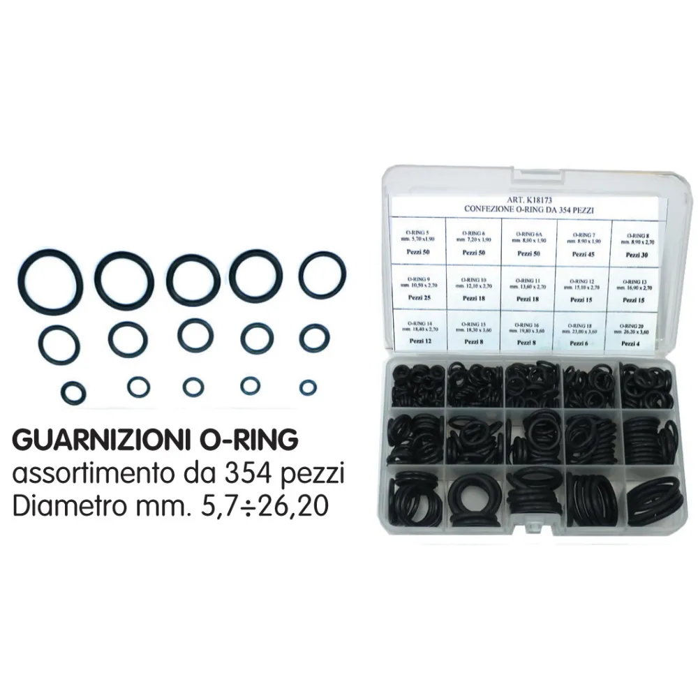 CASSETTA O-RING MISTA 354 PZ
