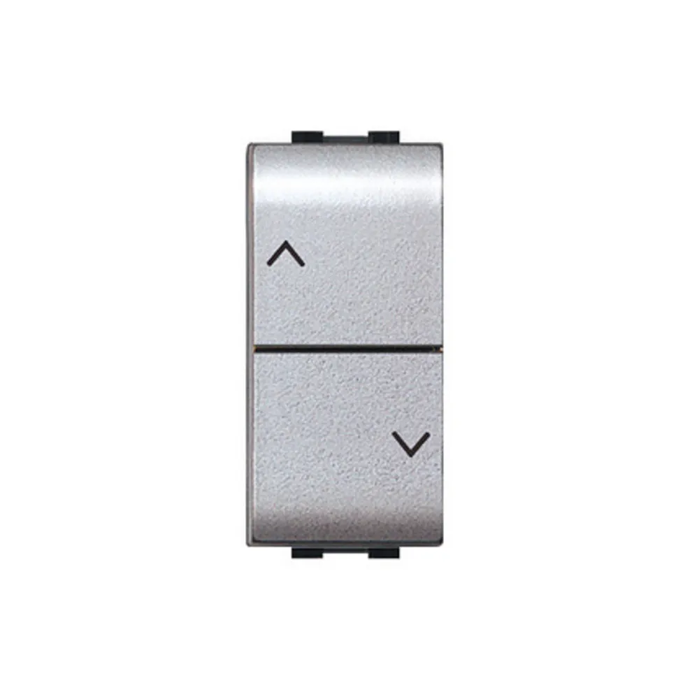 LIFE 4022 TEC DOPPIO PULSANTE P/TAPPAR ARGENTO LIFE 4022 TEC DOPPIO PULSANTE P/TAPPAR ARGENTO