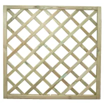 GRIGLIATO PINO IMPREGNATO 35  90XH 90 CM QUADRO