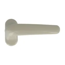 MANIGLIA P/PORTA IN ALLUMINIO BCO PERLA RAL1013