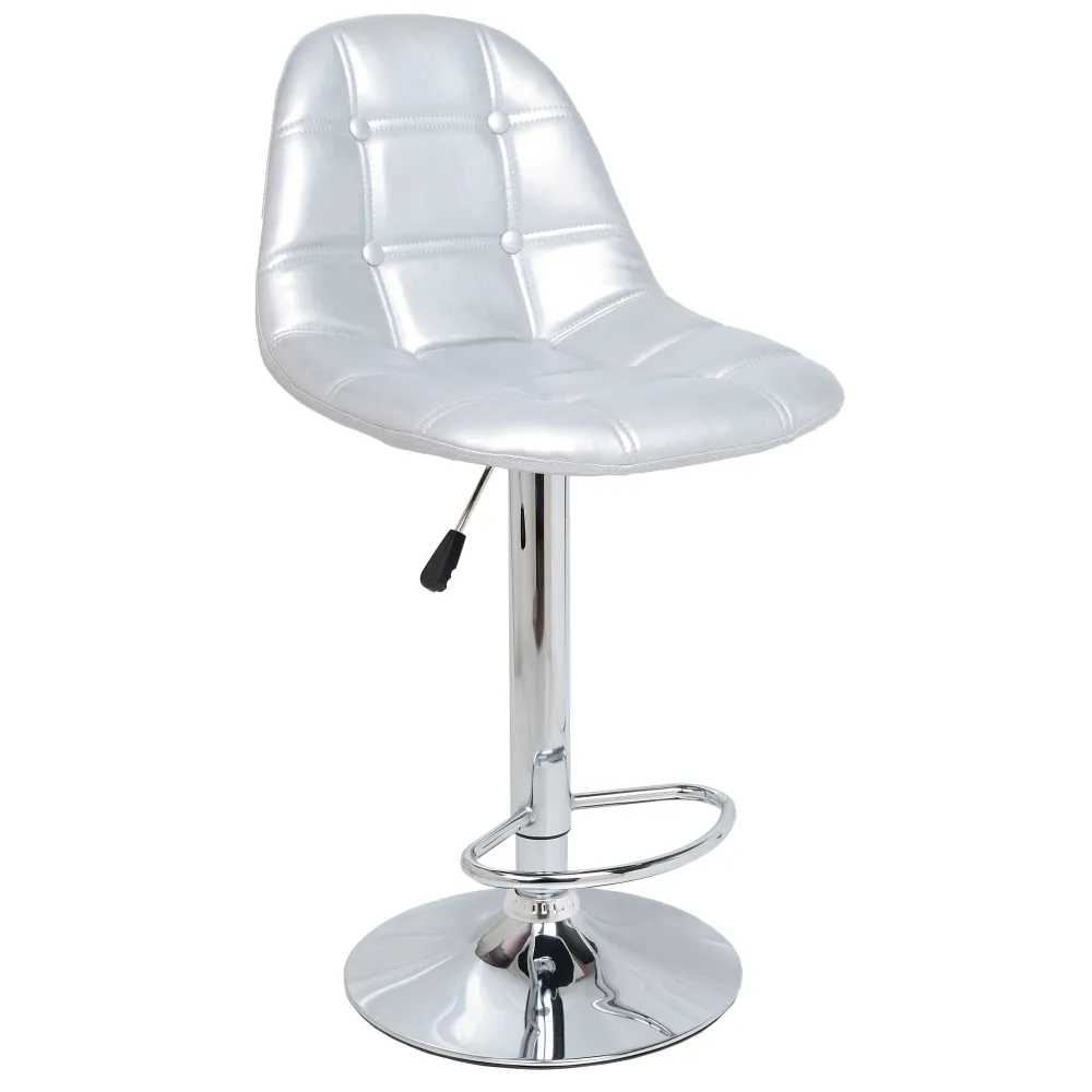 SGABELLO GIREVOLE BUTTON SILVER SGABELLO GIREVOLE BUTTON SILVER