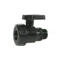 RACCORDO PVC VALVOLA A SFERA MF 3/4* (10