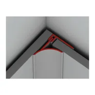 PROFILO ANGOLO INTERNO A201  CM 300 NOCE (12