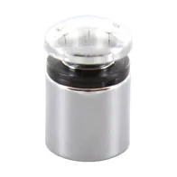 DISTANZIALE P/TARGA D 16XH15 MM CROMO LUCIDO (24