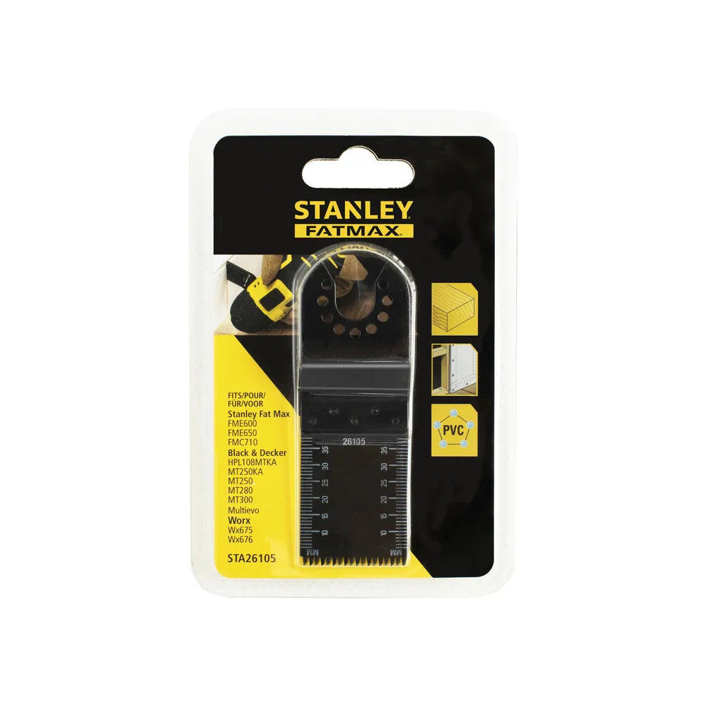 PIRANHA STANLEY STA26105 (X26105) LAMA PRECISIONE LEGNO XMT300