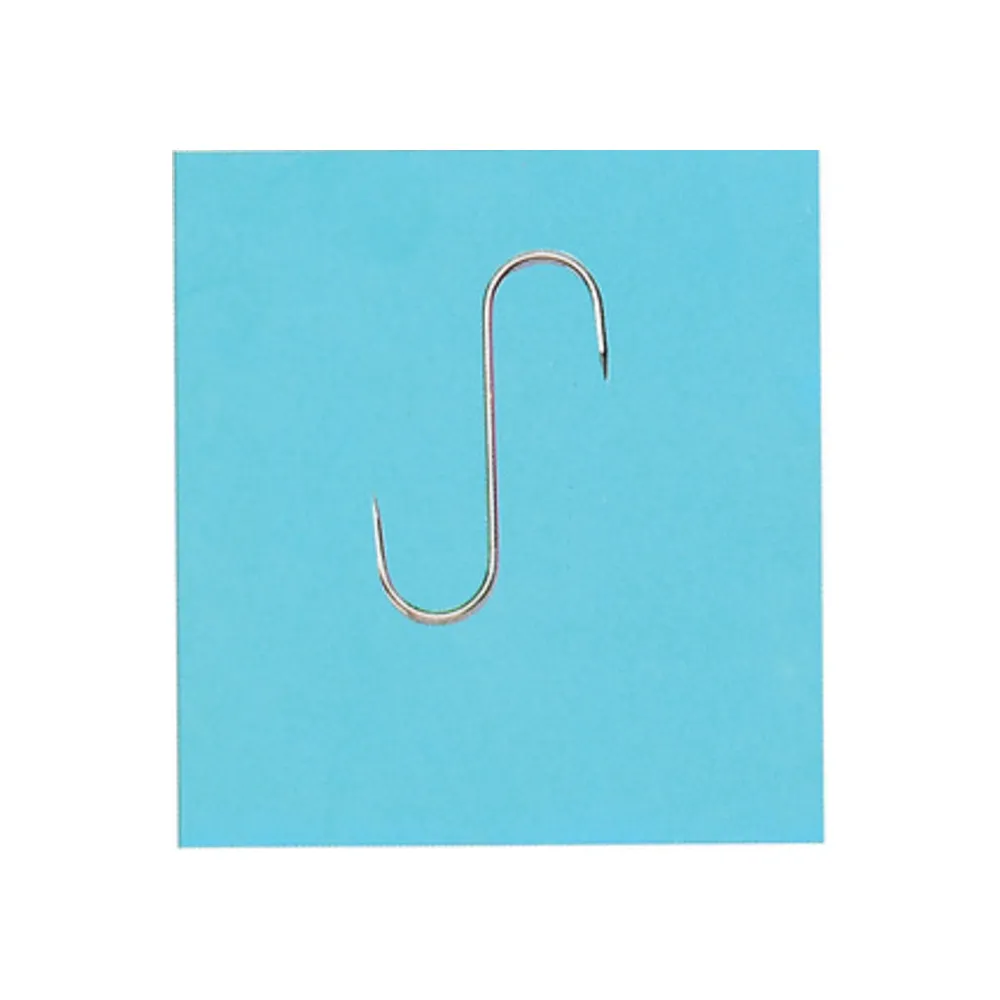 PL GANCIO INOX P/MACELLAIO 80X 3 MM 5 PZ (6 PL GANCIO INOX P/MACELLAIO 80X 3 MM 5 PZ (6