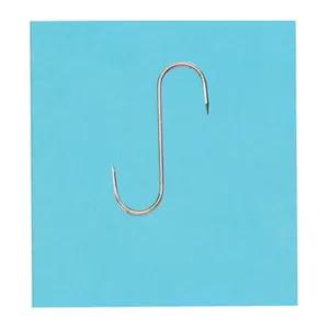 PL GANCIO INOX P/MACELLAIO  80X 3 MM  5 PZ (6