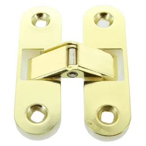CERNIERA INVISIBILE P/PORTE OTTONATO 63X89 MM (20