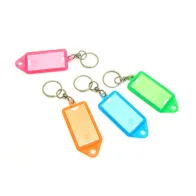 SC PORTAETICHETTA C/FINESTRA PLASTICA 65X30 6 PZ (5