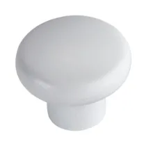 POMOLO IN RESINA 24 PP D 24 MM BIANCO (25