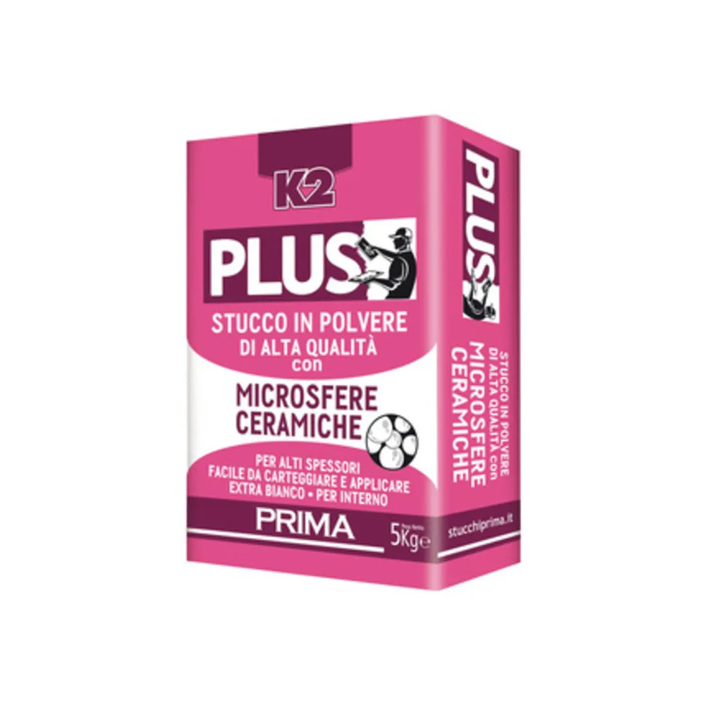 STUCCO PLUS MICROSFERE CERAMICHE K2 DA  5 KG (4