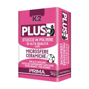 STUCCO PLUS MICROSFERE CERAMICHE K2 DA  5 KG (4