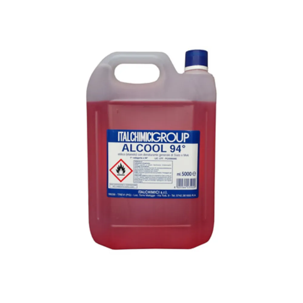 ALCOOL DENATURATO 94 CERTIFICATO 5 L LA SOVRANA (3 ALCOOL DENATURATO 94 CERTIFICATO 5 L LA SOVRANA (3