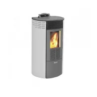STUFA PELLET VENTIL  8.7KW KING ROUND12 BIANCO