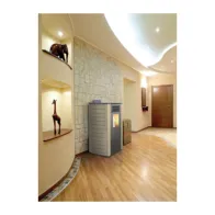 STUFA PELLET CANALIZ  8.7 KW KING 118C SABBIA