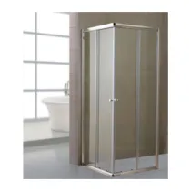 PARETE FISSA CRISTALLO TRASP. 6 MM 64/70 CM LUSSO