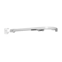 SCORRITENDA GRECIA IN ALLUMINIO 180/20 CM BIANCO