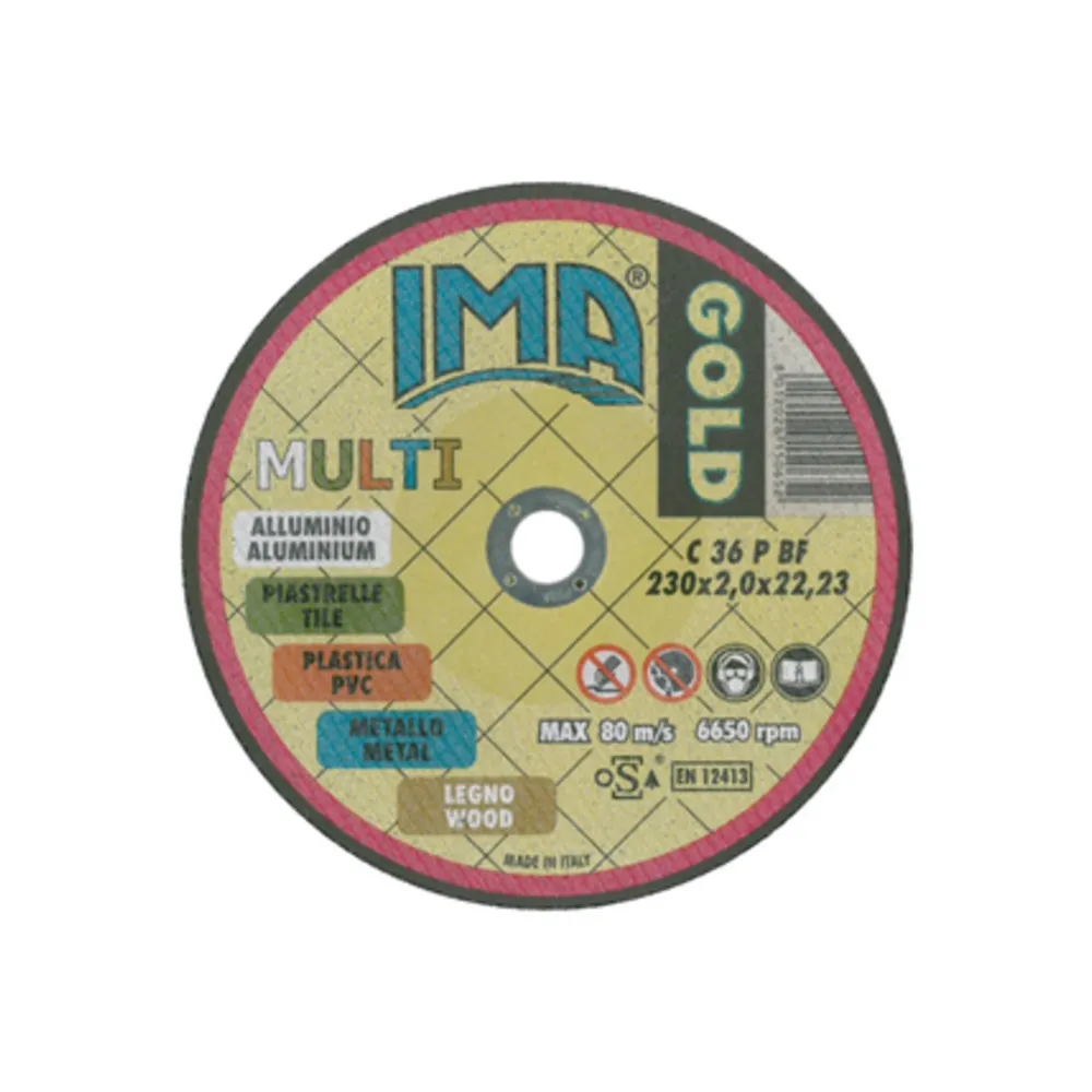 IMA DISCO UNIVERSALE GOLD PIANO D 230X2