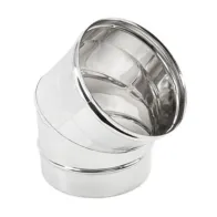 GOMITO INOX AISI 304 45 D 10 CM (4