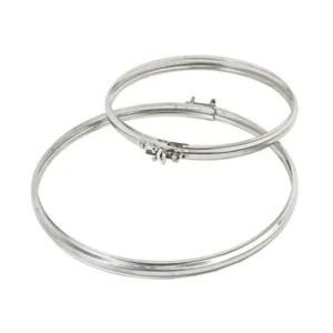 FASCETTA GIUNZIONE INOX AISI 304 P/TUBO 15 CM (20
