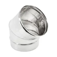 GOMITO INOX AISI 304 45 D 14 CM (2