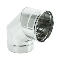 GOMITO INOX AISI 304 90 D 30 CM (2