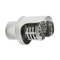 TERMINALE INOX ORIZZONTALE D 10 CM (2