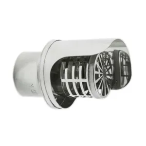 TERMINALE INOX ORIZZONTALE D 10 CM (2