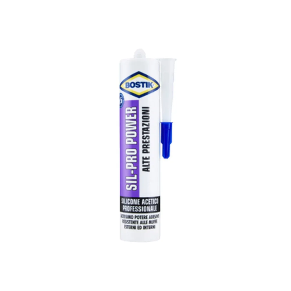 BOSTIK CARTUCCIA SIL PRO POWER AVORIO 300 ML (12 BOSTIK CARTUCCIA SIL PRO POWER AVORIO 300 ML (12