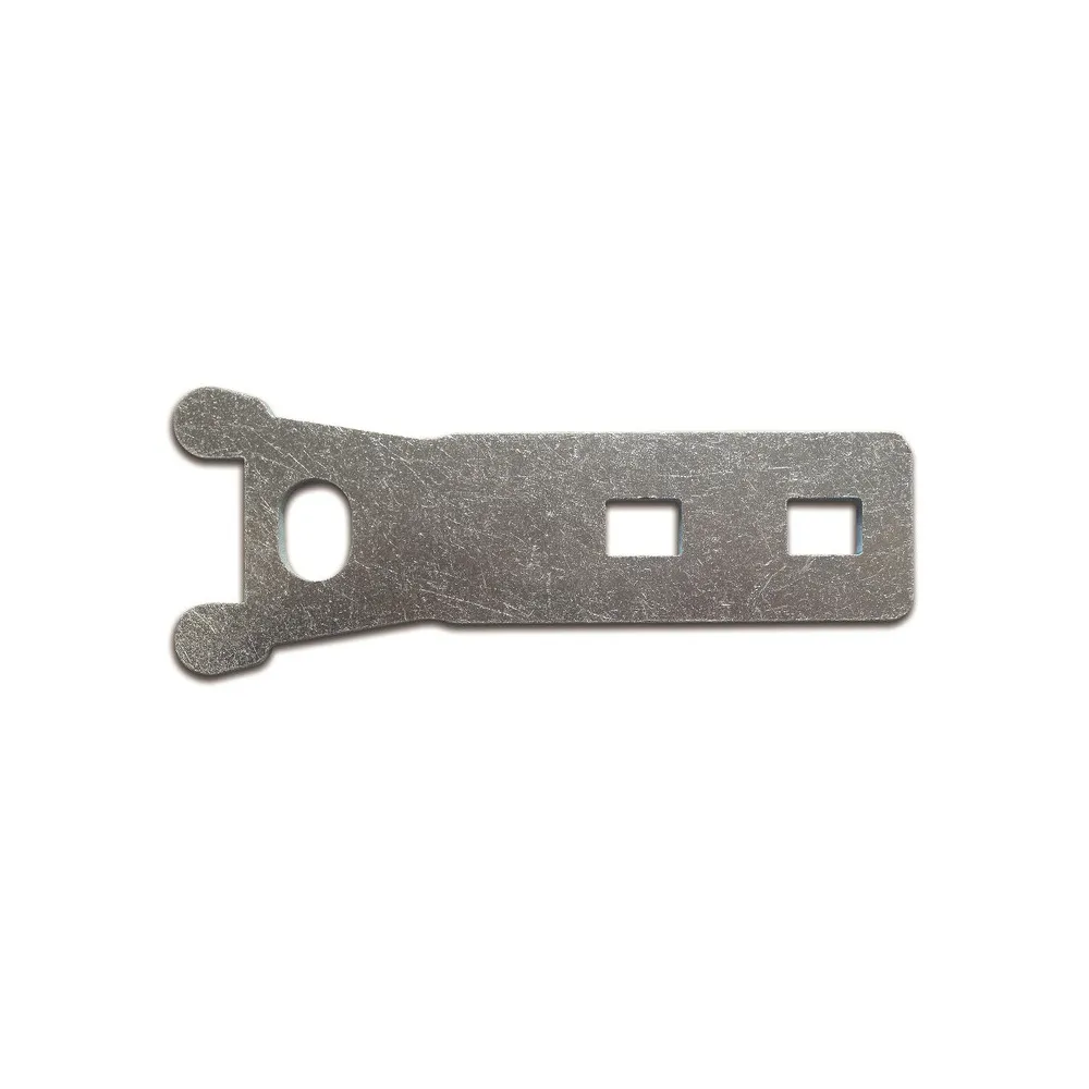 PORTALUCCHETTO PIANO ORIZ ACC ZINC 8X155 MM (2 PORTALUCCHETTO PIANO ORIZ ACC ZINC 8X155 MM (2