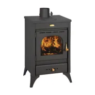 STUFA LEGNA 12 KW KIR NERO