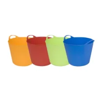 CESTA MULTIUSO 25 L COLORI ASSORTITI 38XH30 CM (12