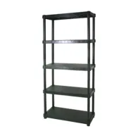 SCAFFALE RESINA 5 RIPIANI 90X40XH188 CM