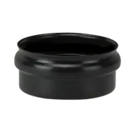 SCARICO CONDENSA CIECO P/STUFA PELLET D 10CM NERO OPACO