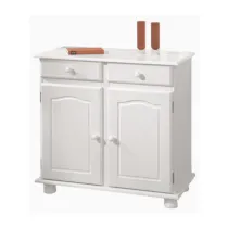 KIT BUFFET 2 ANTE + 2 CASSETTI  MASSELLO BIANCO