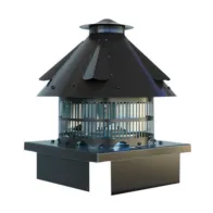 ASPIRATORE ELETTRICO P/CAMINO 32-42 CM