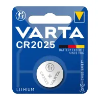 VARTA BATTERIA A BOTTONE CR2025 LITIO  BL 1 PZ (10