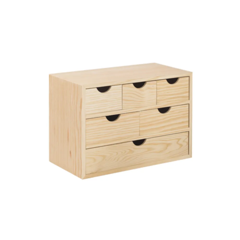 CASSETTIERA MINI 6 CASSETTI 40X20XH28 CM