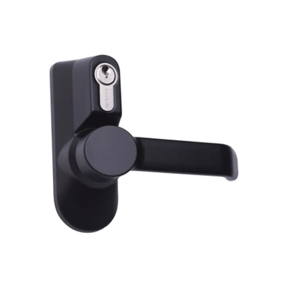 CISA 07078.38 MANIGLIA C/CILINDRO NERO CISA 07078.38 MANIGLIA C/CILINDRO NERO